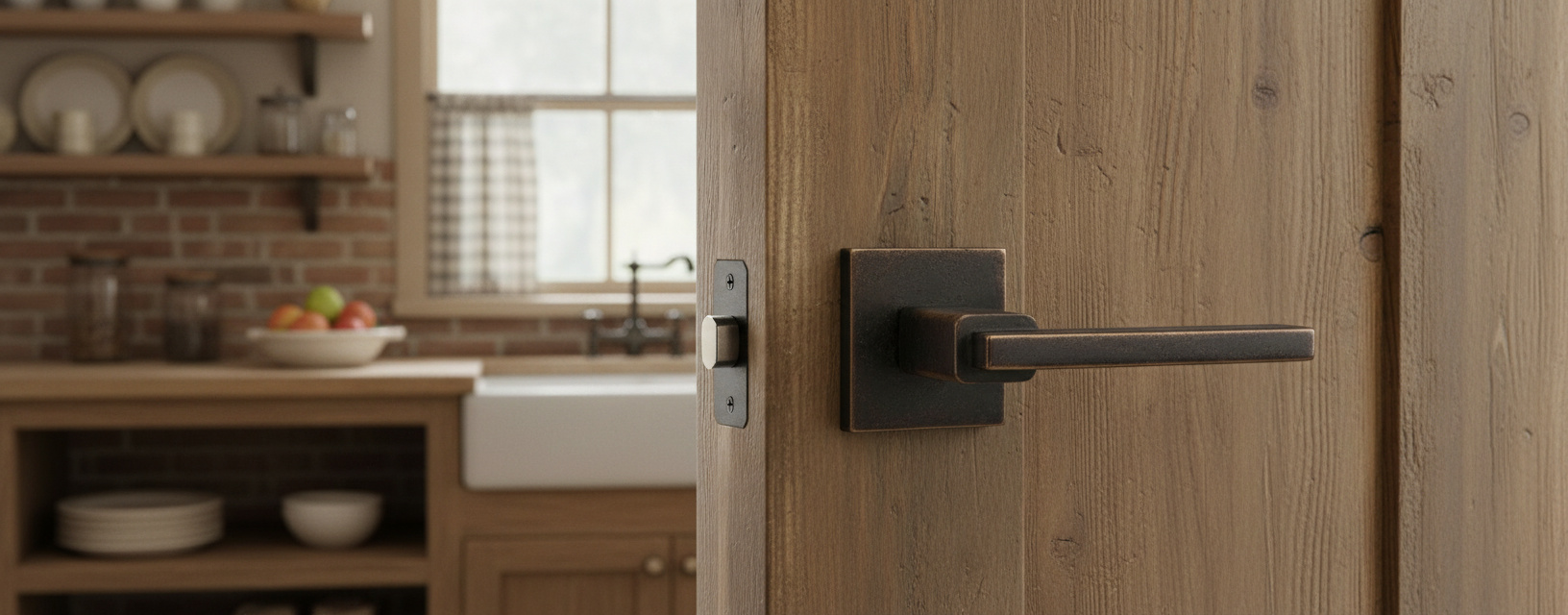 Maniglia in bronzo fusa in terra, Fama Design
